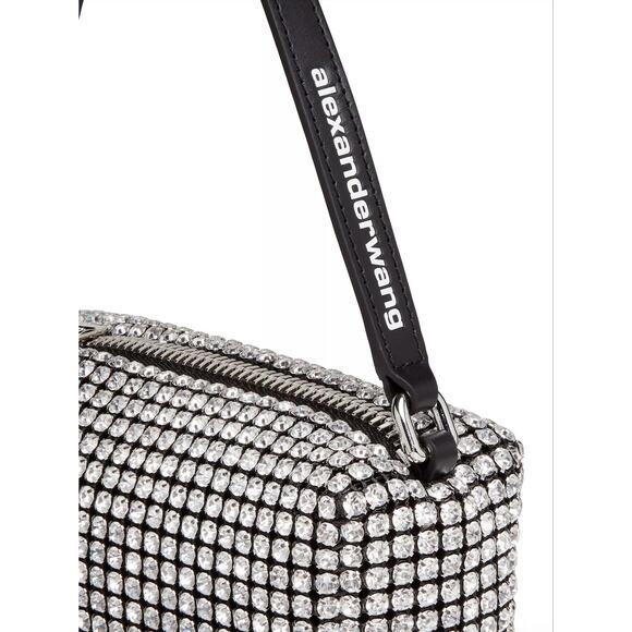 Alexander Wang Heiress Crystal Silver Mini Bag - Picture 3 of 11